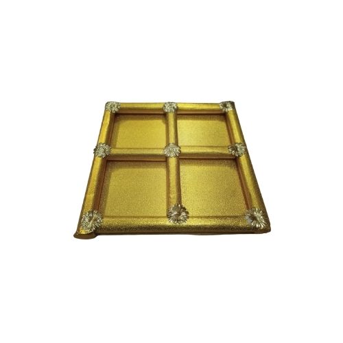 Elegant Fancy Golden Tray