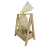 Pujara Creation Wooden Hamper With 2 Glass Jars